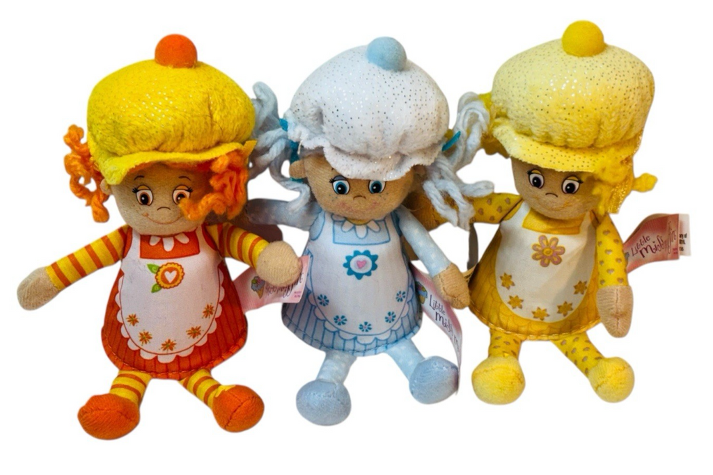 2011 Little Miss Muffins 8” Jay at Play Toy Baby Doll Collection Lot of 6