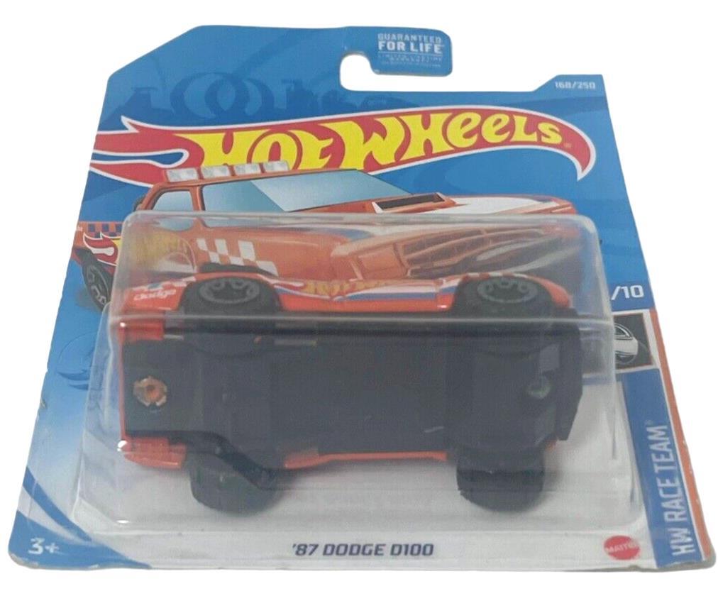 ‘87 DODGE D100 #188 HW RACE TEAM - 2021 Hot Wheels - BRAND NEW