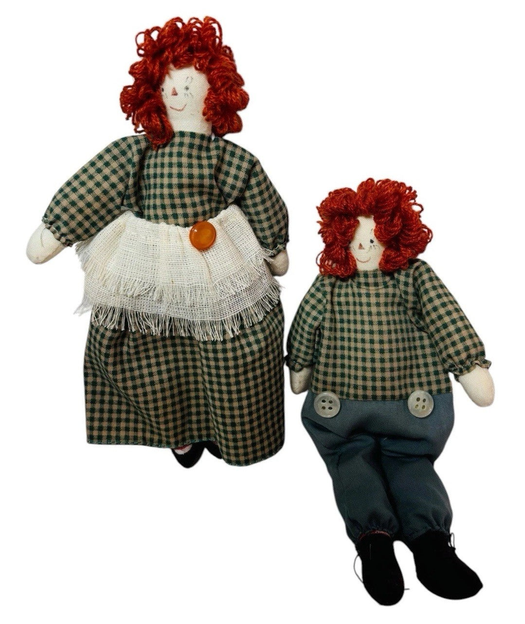 1993 Designer Guild "ANNABELLE" Porcelain 15'' Doll w/Rag Dolls By Linda Steele