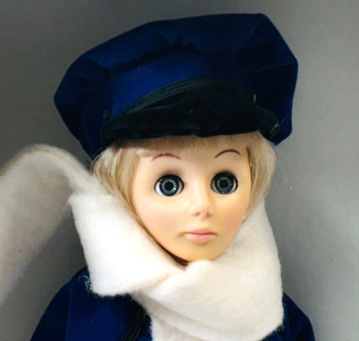 Effanbee Skater Doll from the Currier & Ives Collection #1251 Vintage 12"  D1