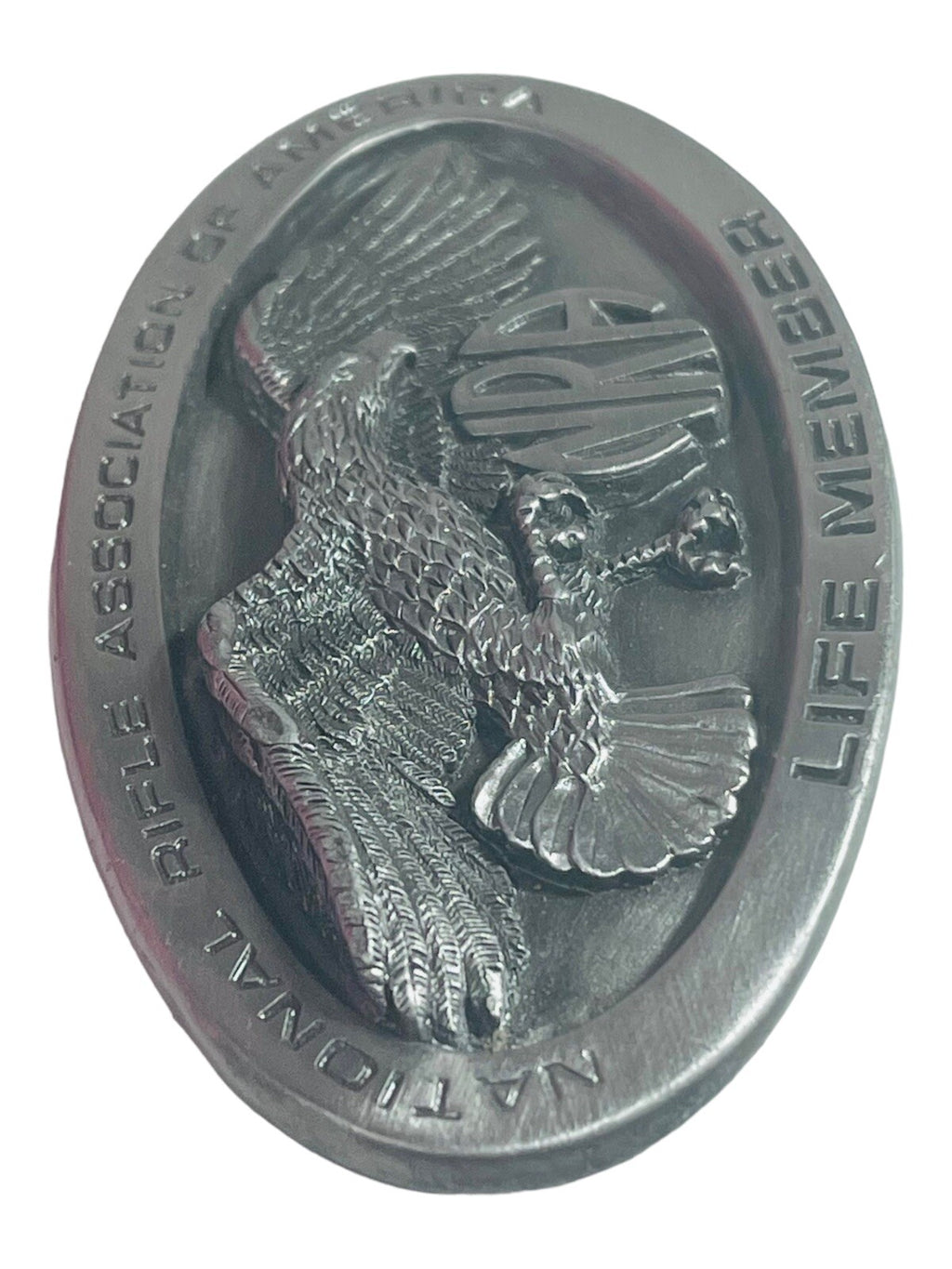 MADE IN USA BELT BUCKLE, NATIONAL RIFLE ASSOCIATIONAL of AMERICA 920257 "MINT"