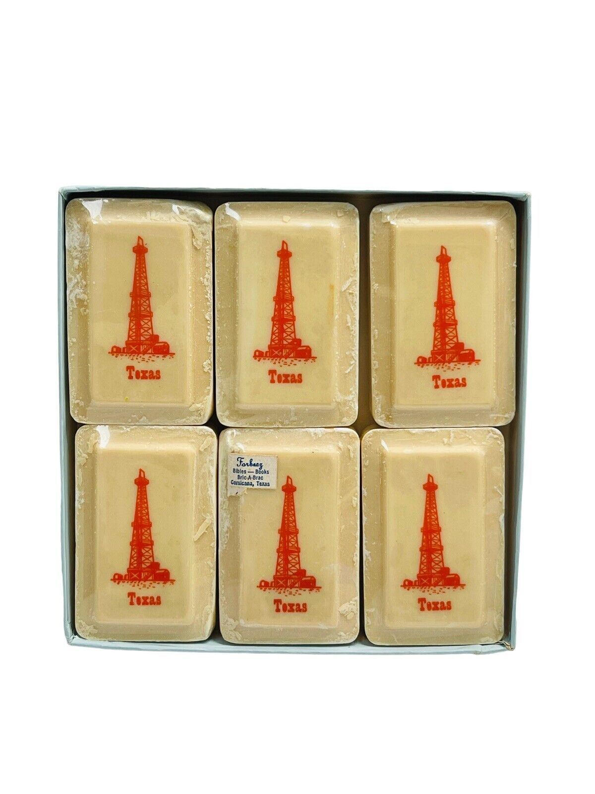KATHERINE GRAY 6-BARS OF PERSONALIZED SOAP "EACH BAR IS SEALED-ORIGINAL BOX"