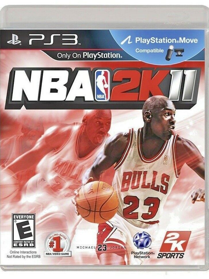 NBA PlayStation PS3 NBA 2K11 Game HD 1080p w/Manual & Exclusive Game Play Code