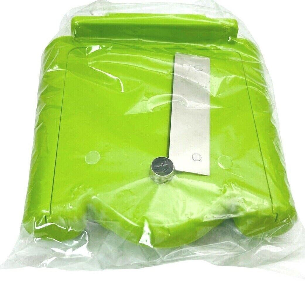 BRIEFTONS Vegetable Cutter Spiralizer 3-Interchangable Blade Styles Green-Manual