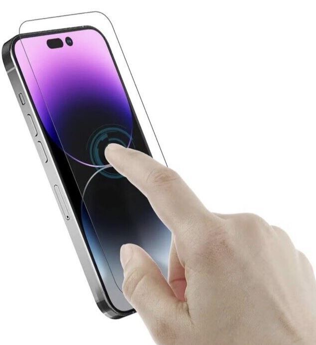 14 Pro iPhone, 5D Tempered Glass Screen & Camera Protectors - 3 of Pack