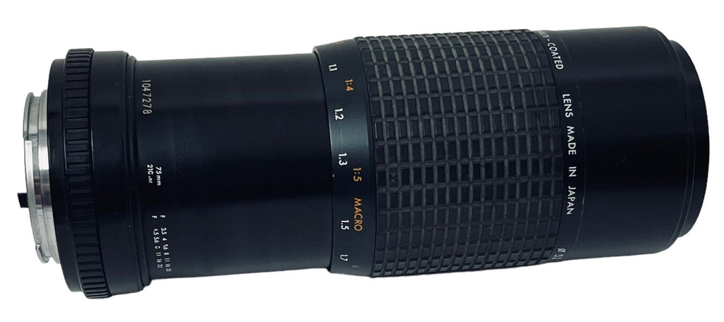 Multi-Coated Lens 52mm ZOOM-K III 1:3.5-4.5 f=75-210mm for Minolta SLR SIGMA