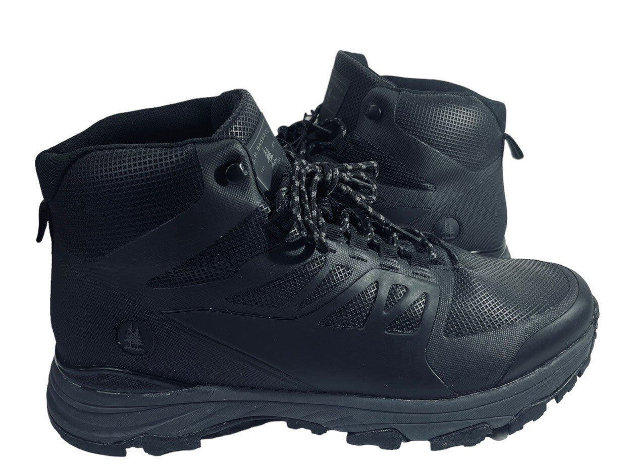 BASS MEN's 13sz. MID-TOP WORK BOOT LIGHTWEIGHT ALUMINUM SAFTY TOE  7135101A1