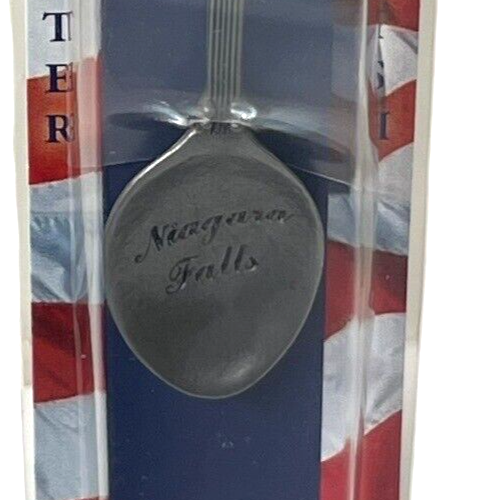 NIAGARA FALLS Souvenir Spoon 3.5" ~ Collectible ~ IN ORIGINAL PACKAGE-PREOWNED.