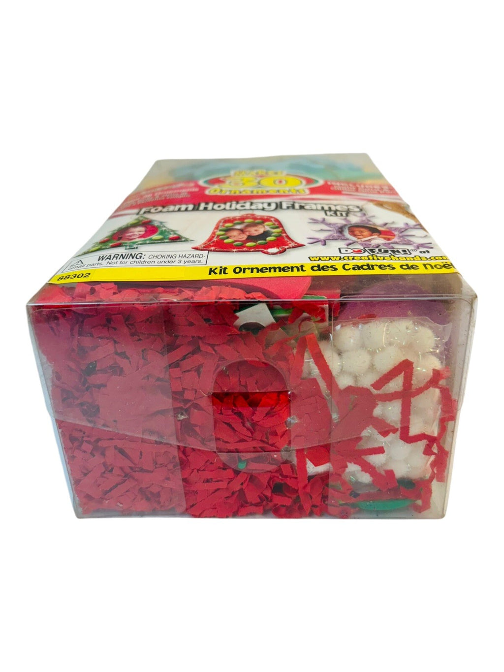 Fibre Craft® Makes 30 Ornaments “Foam Holiday Frames Kit” NEW.