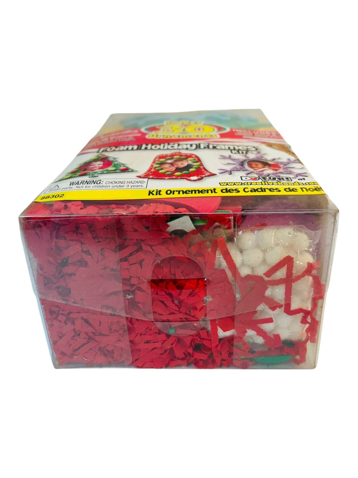 Fibre Craft® Makes 30 Ornaments “Foam Holiday Frames Kit” NEW.