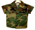 Camouflage Shirt BOYS Size 4 by; Young Commandos "NEW - FREE SHIPPING"