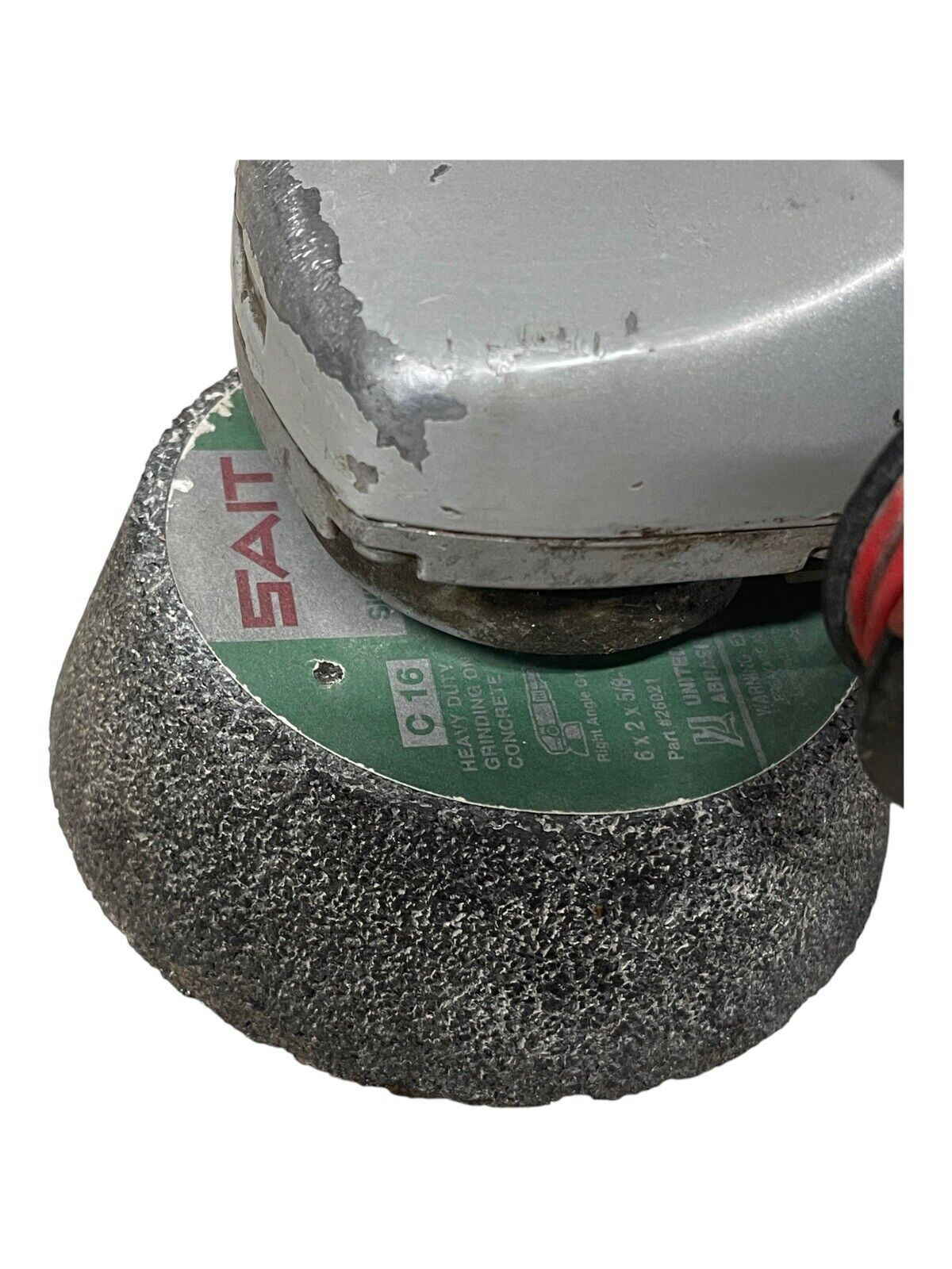 Bosch Grinder 1873-6 w/Salt 26021 Type ll, Cup Wheel - Works Great