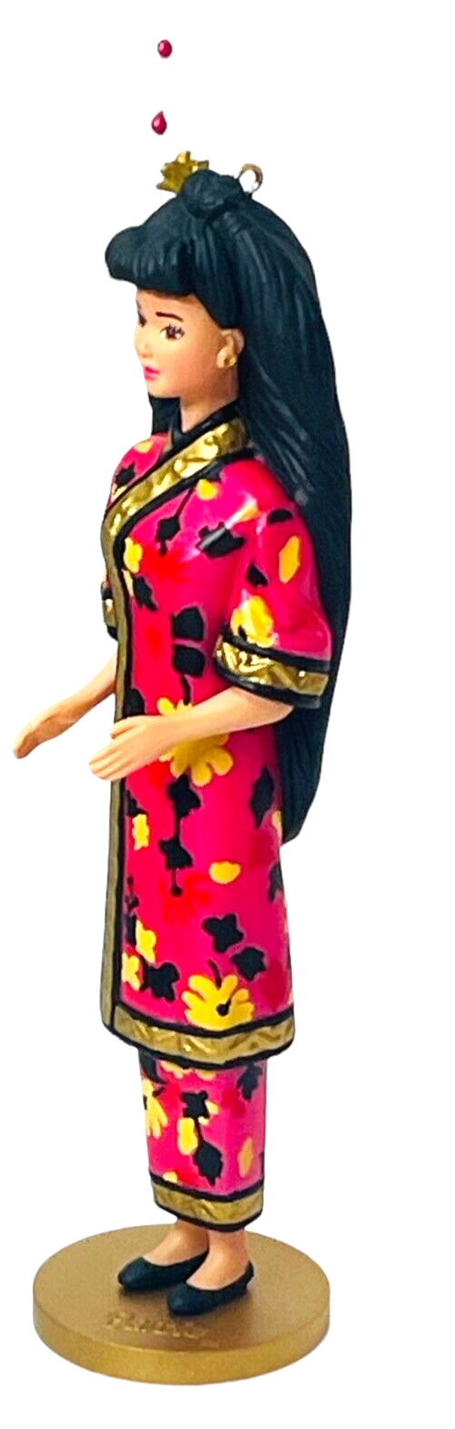Chinese Barbie Dolls of the World Ornament 1997 Hallmark Keepsake - BRAND NEW