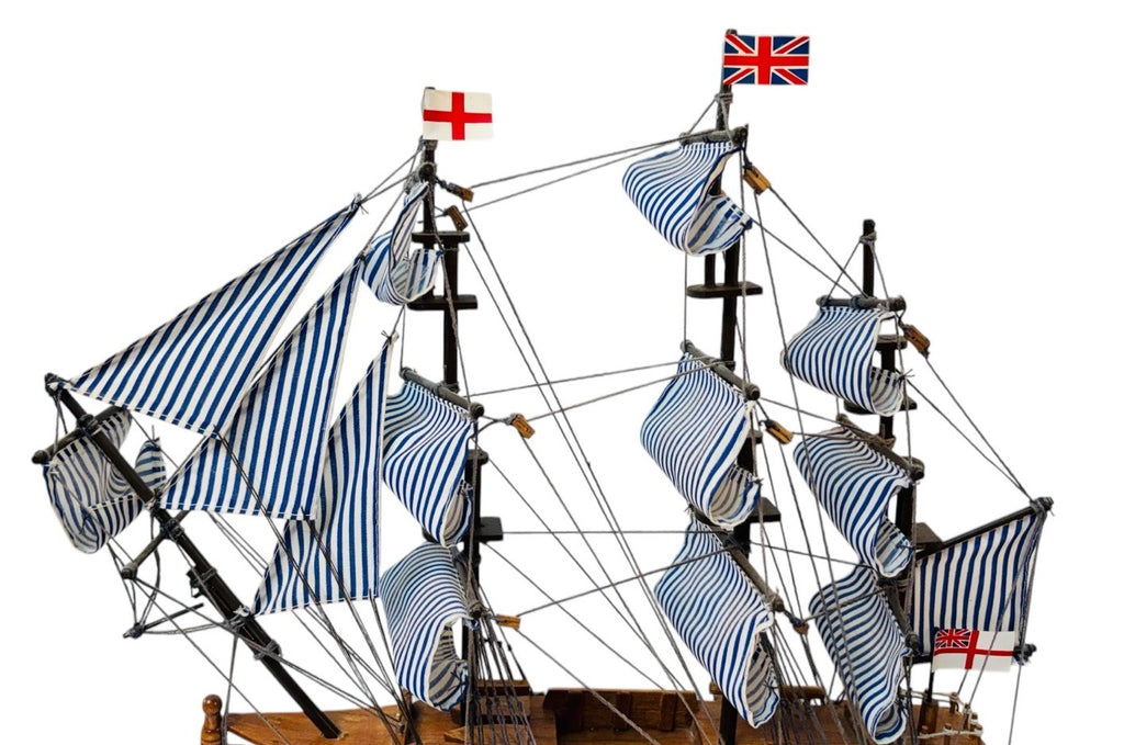 HERITAGE MINT TALL SHIPS OF THE WORLD HANDCRAFTED Replica HMS VICTORY  15''X15''