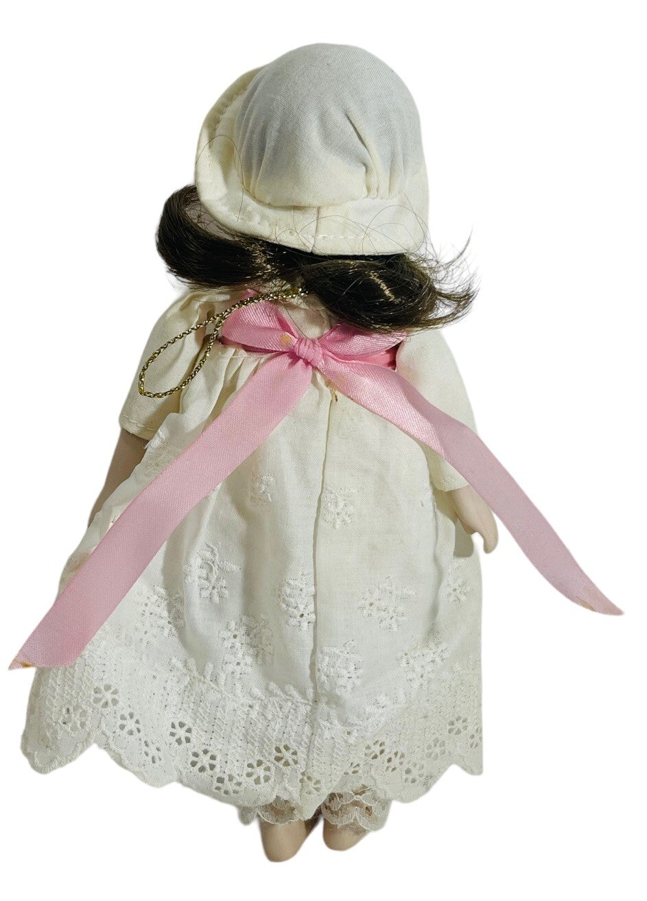 1983 Gorham Doll of The Month “July” VT712, 7” Porcelain Doll ~ VINTAGE