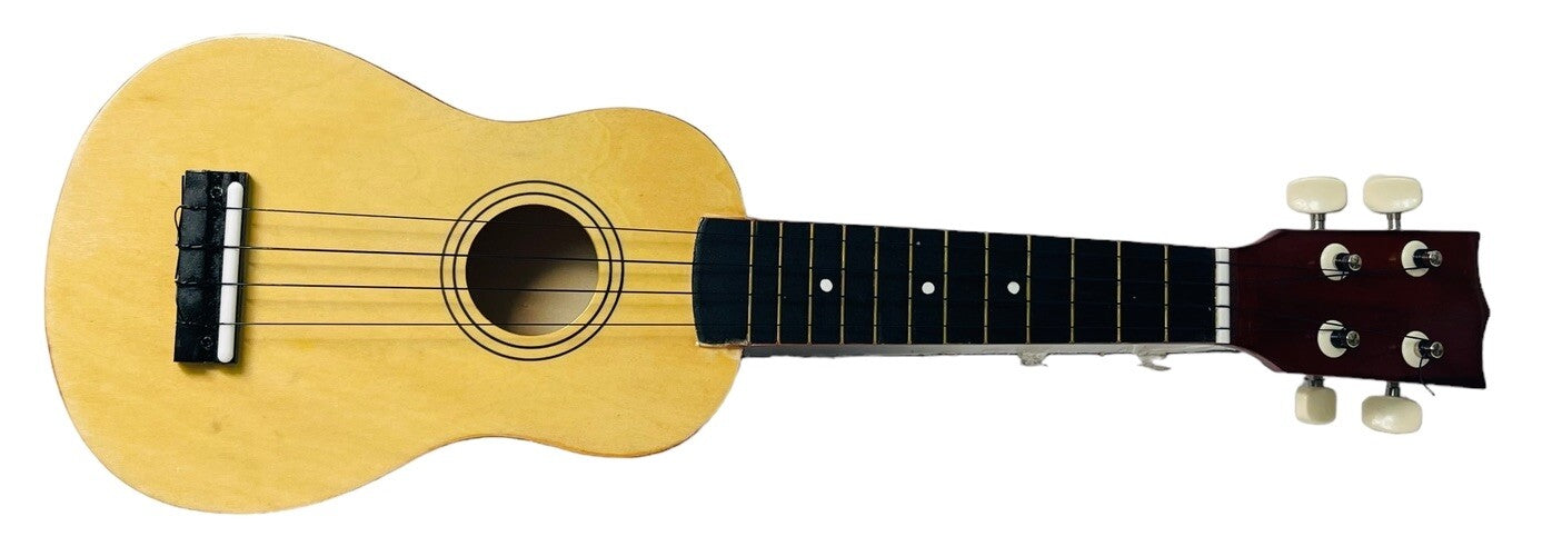 UKULELE with LANIKIA CO-UT DIGITAL TUNER & ACCESSIORIES - OAK & RED WOOD.
