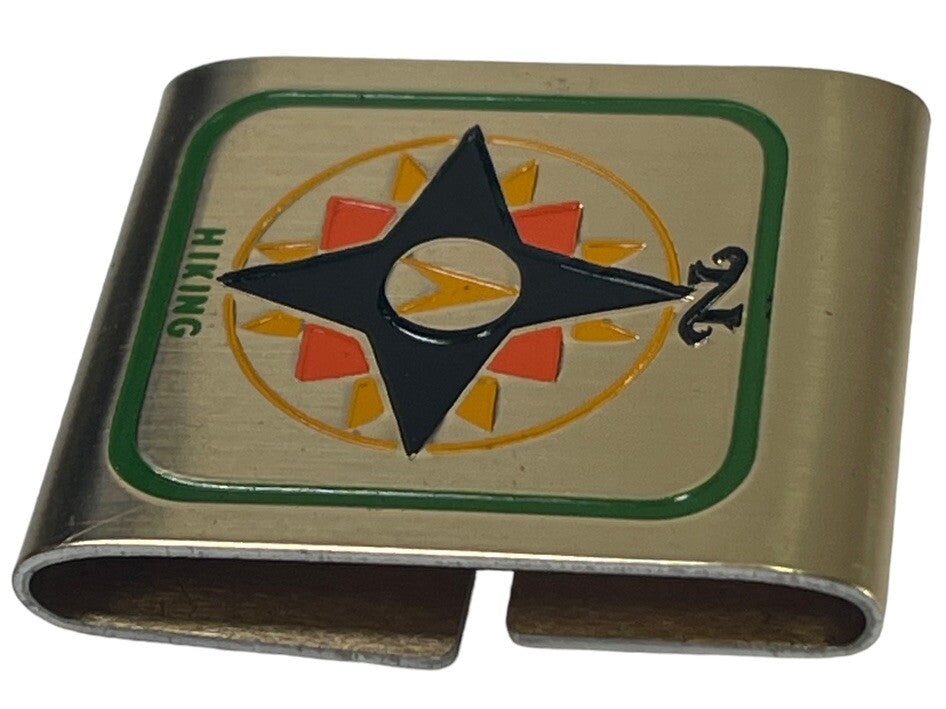 BSA HIKING METAL BELT SLIDE MERIT CLIP BOY SCOUTS OF AMERICA