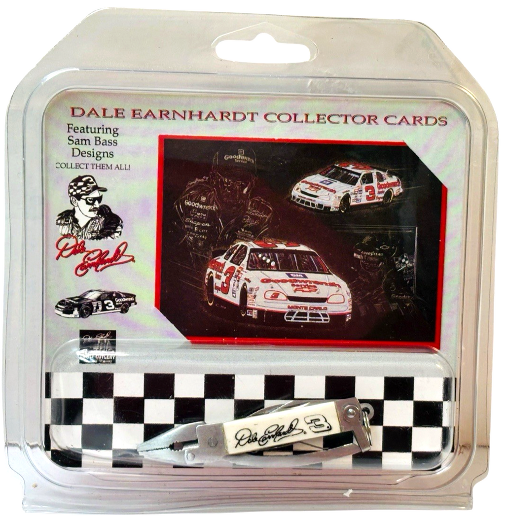 Dale Earn Frost Cutlery Folding Pocket Knife  w/Collector Card, Sam Bass Design