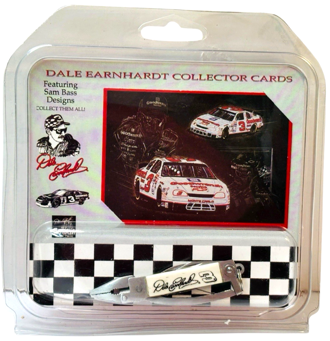 Dale Earn Frost Cutlery Folding Pocket Knife  w/Collector Card, Sam Bass Design