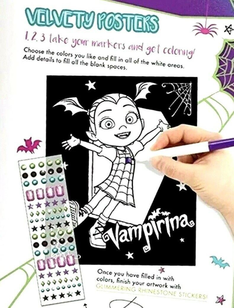 Vampirine Spooktacular Art Activity & Game Set ~ By: Disney