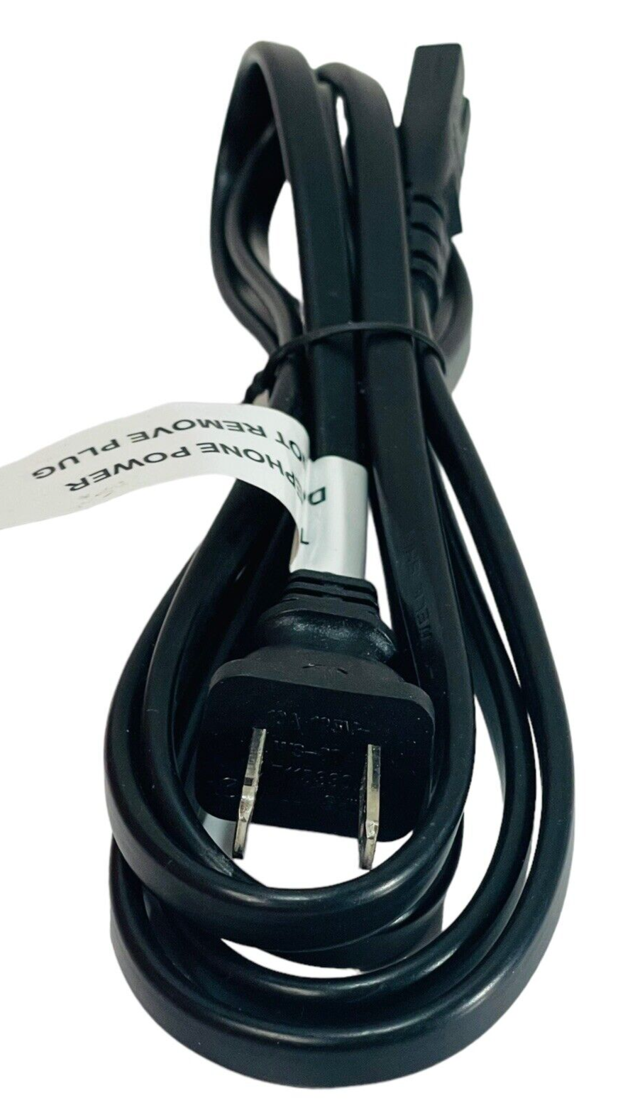 TELEPHONE AC POWER SUPPLY CORD E115330 WELL SHENG WS-027A-2 ~ 10A.