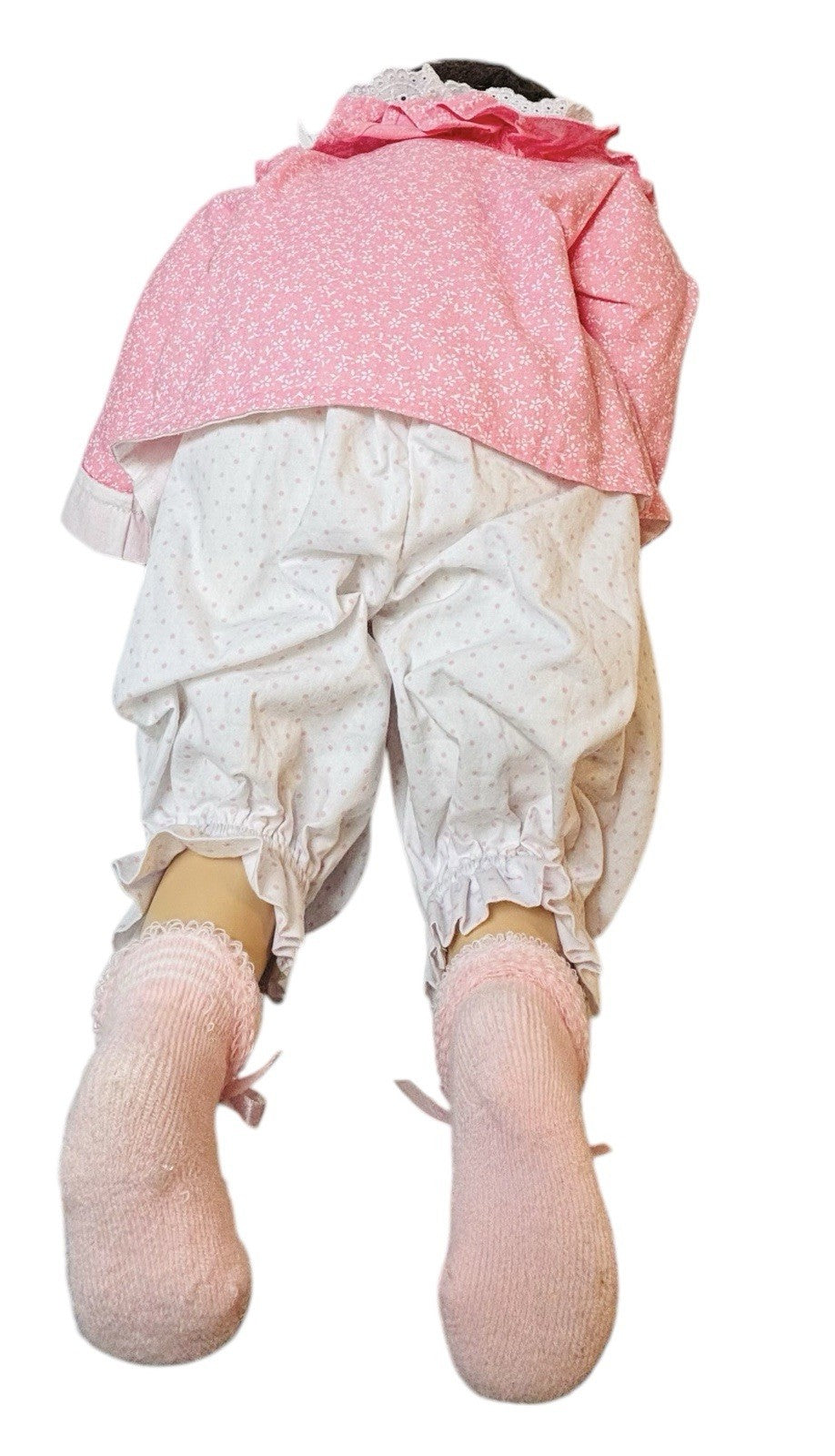 RARE DES PUPPENED KUNSTARCHIV PORCELAIN DOLL BABY 22'' TALL 3LBS WT. BY: S SAURT
