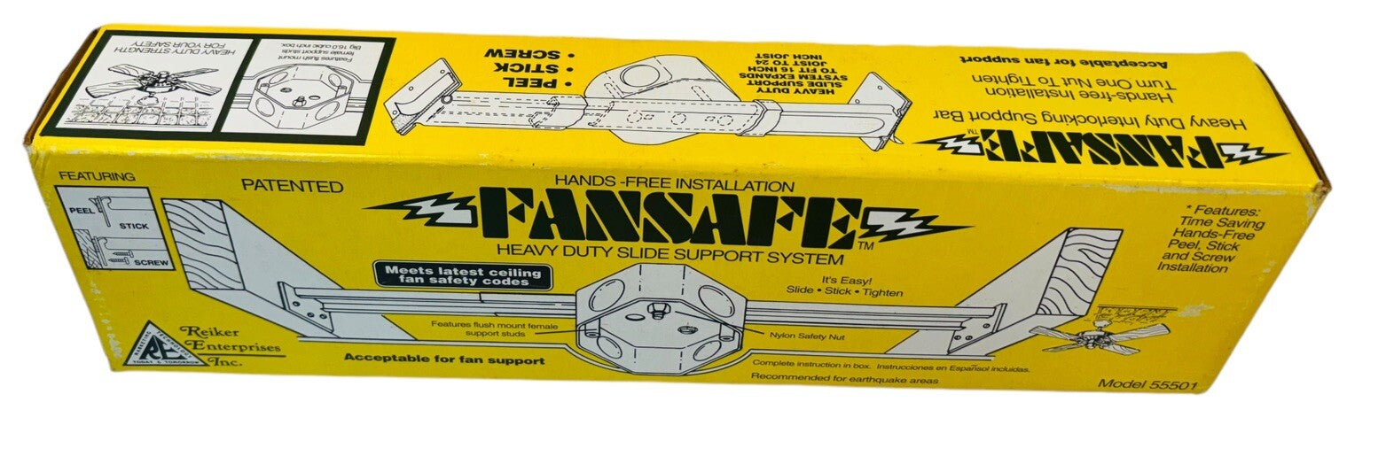 Legrand-Pass & Seymour 55501 Reiker New Construction Slide Fan Support ~ NEW