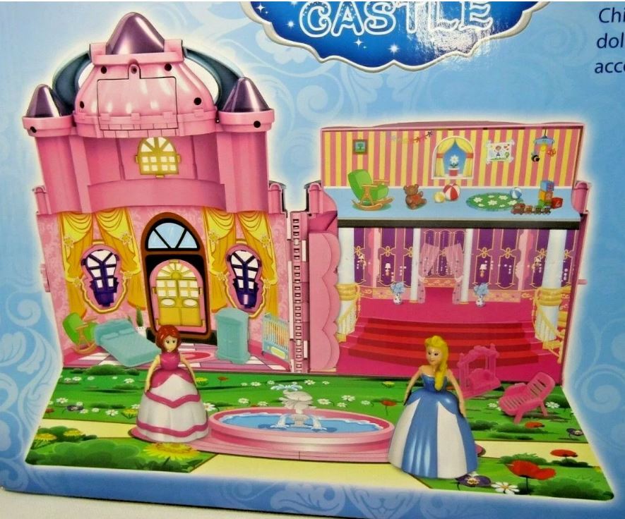 BRAND NEW Dollhouse "w/2 ANIMATOR DOLLS" 3.5" Tall 13 & ALL ACCESSIORS