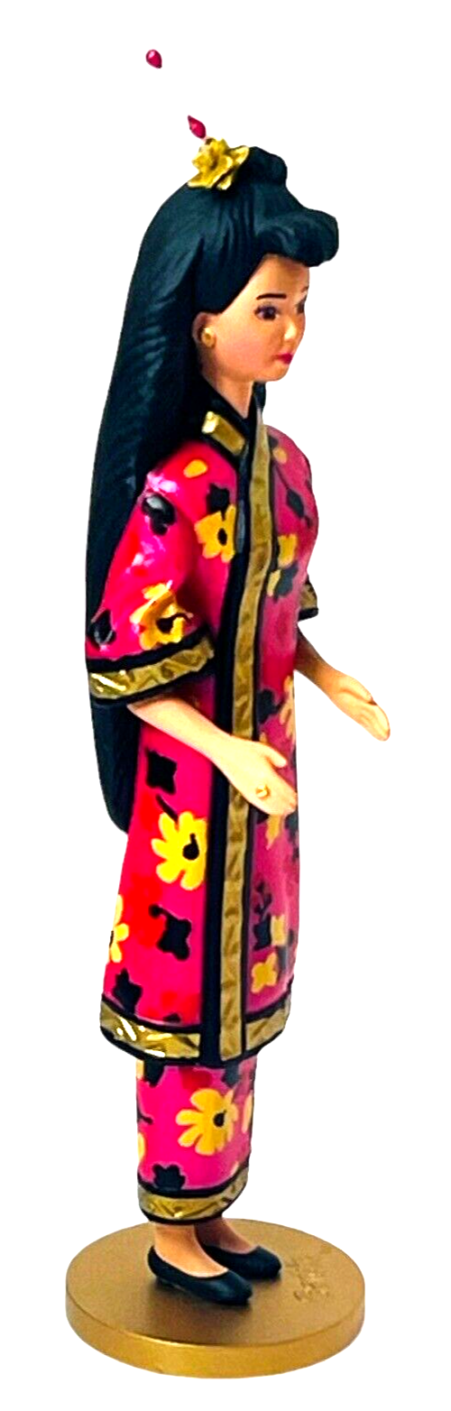 Chinese Barbie Dolls of the World Ornament 1997 Hallmark Keepsake - BRAND NEW