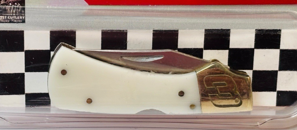 Dale Earn Frost Cutlery Folding Pocket Knife  w/Collector Card, Sam Bass Design