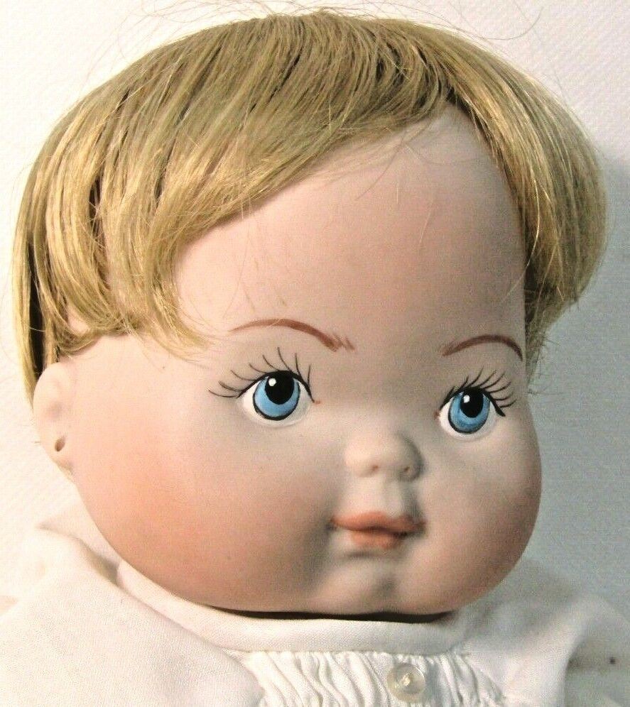 Appletown Creations 1985 Porcelain Doll Baby of Liberty Signed~Official Licensee