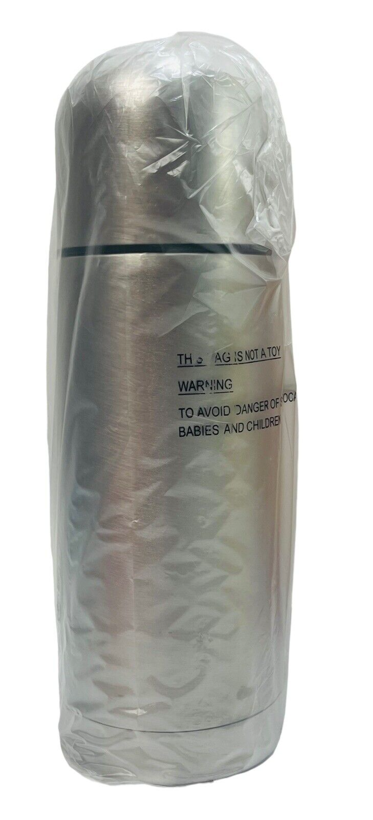 THERMOS 12oz VACUUM BOTTLE~ Lunch Size Stainless Steel, for HOT & COLD-MAXAM®