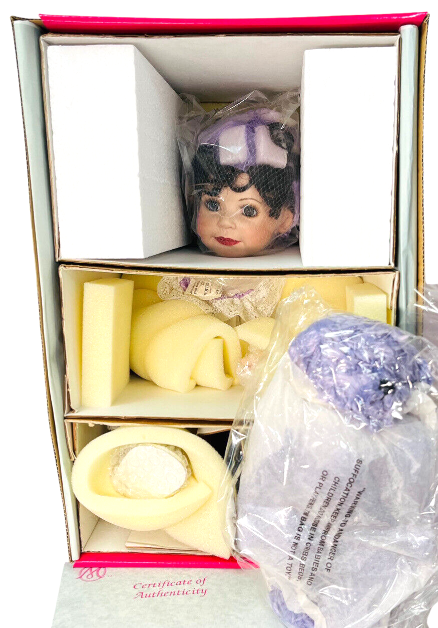 BRAND NEW MARIE OSMOND BABY DOLL ANNETTE PORCELAIN W/ORIGINAL BOX+COA