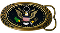 Solid Brass Belt Buckle American Eagle By: Heritage Buckle~L-2.5 X H 2" Vintage