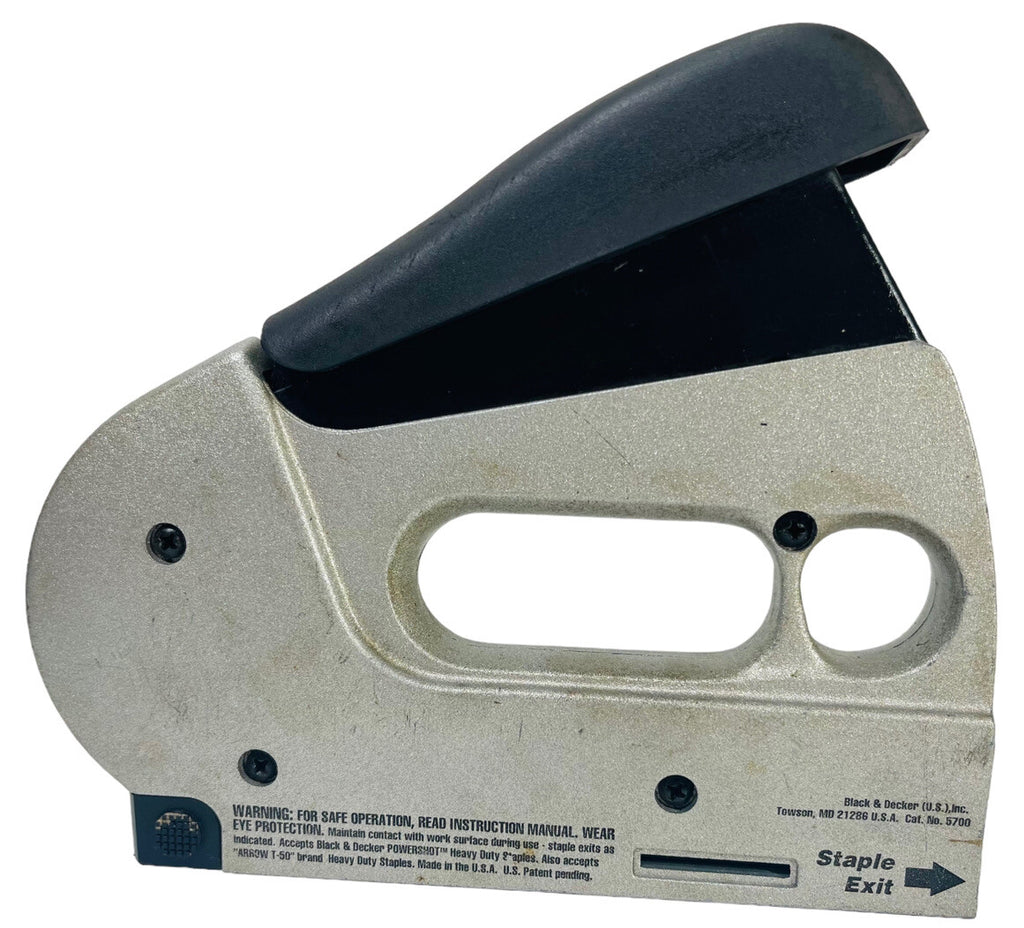 Black & Decker, POWER SHOT Staple Gun, Cat No. 5700