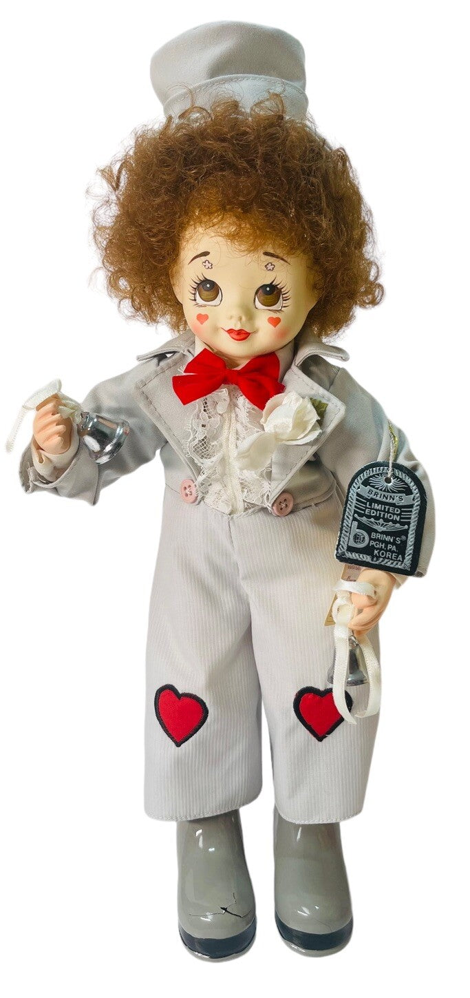 Clown Doll Calendar June Wedding Bells A Grooms Delight 13.5" Brinn's!