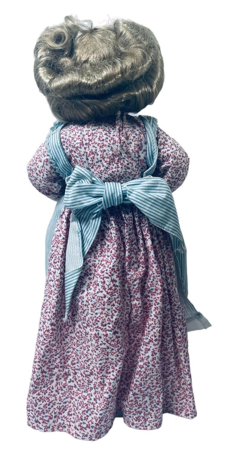 Danbury Mint J Belle Porcelain Doll "Is It Sweet Enough" Grandma in Apron 14"