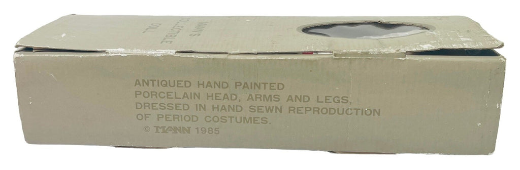 Seymour Mann 1982 Doll, Collectible 12'' ANTIQUED HAND PAINTED/HAND SEWN.