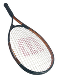 Wilson Titanium XL Tennis Racket 63 4 3/8, V-Matrix (VCV)~STOCK SHOCK SLEEVES.