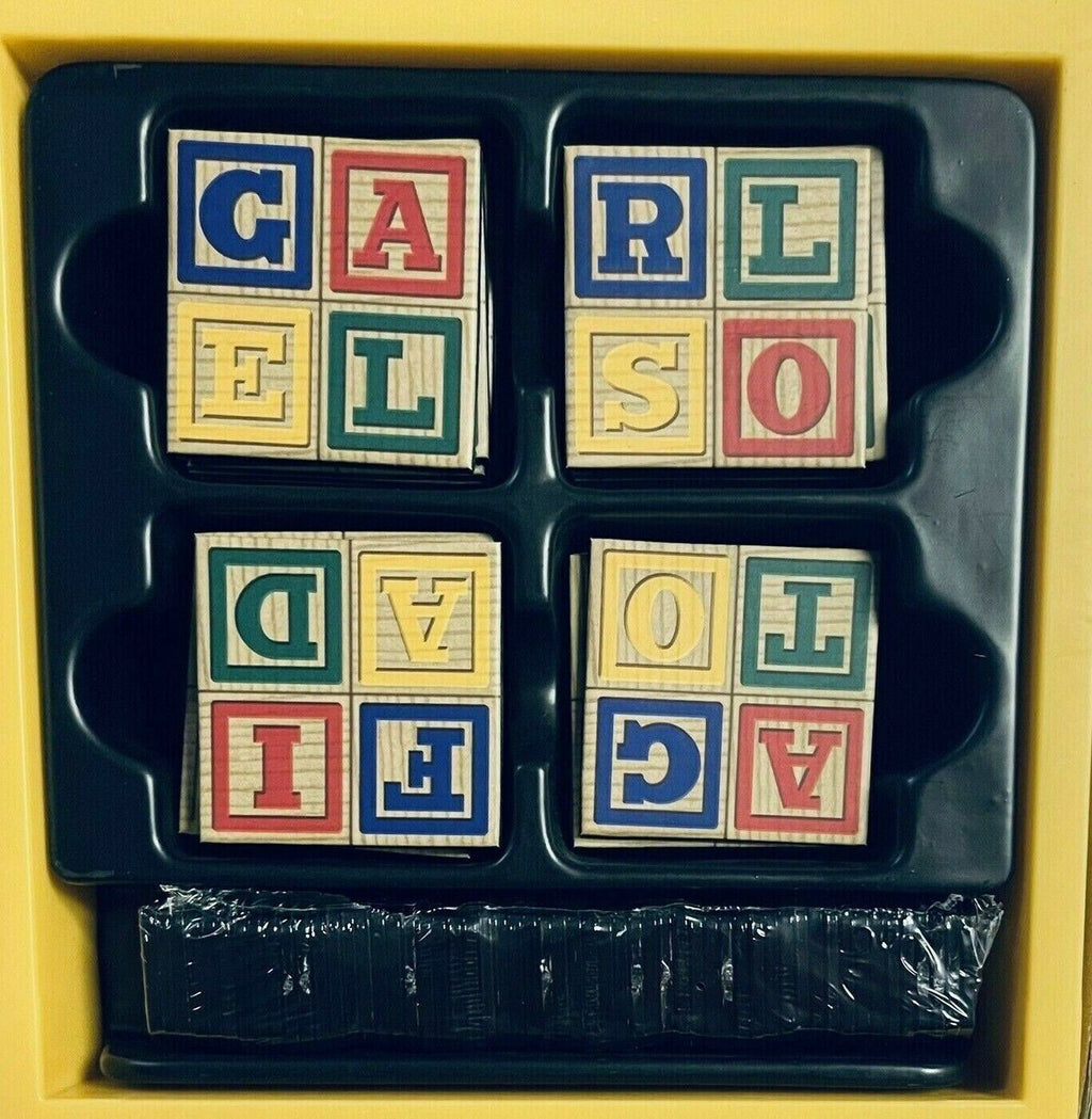 Word Sport Game, with 28 Letter Tiles & 55 Marking Tokens - Front Porch - MINT
