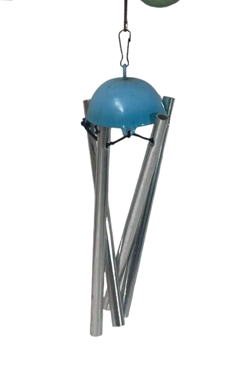 1970s Style Decor Wind Chime - Caravan Camper Trailer - Design 11” Long.
