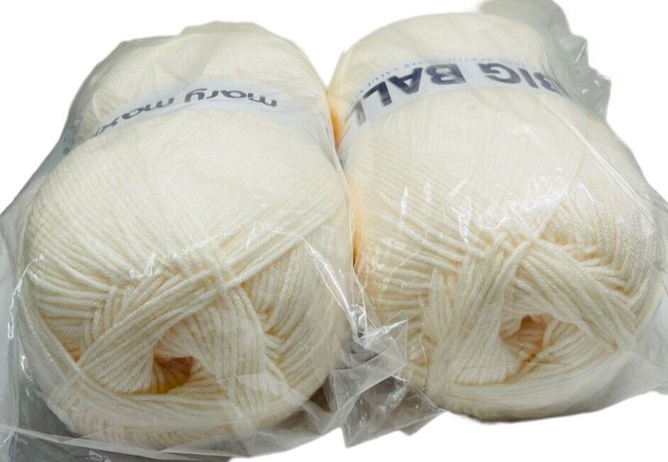 Mary Maxim Yarn “2-EGGSHEL-459802" 100% Acrylic Approx. 850 yds~777 m