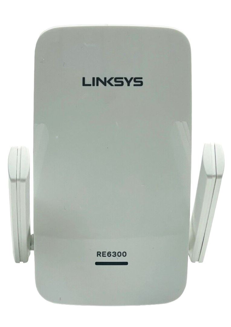 WiFi Range Extender, Includes Ethernet Cabe & Manual - Linksys RE6300 ~ PREOWNED