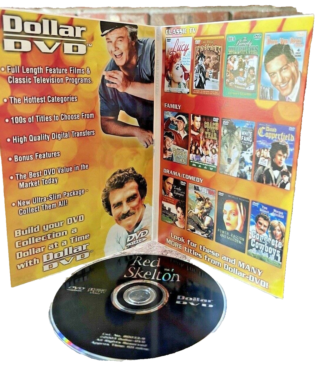 Classic Red Skelton Comedy Collector's Series DVD - Disc Vol. 2 "Excellent"