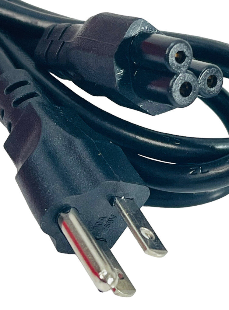 AC POWER SUPPY 3-PIN CORD 3X0.75MM2 ~ YOUZHI DIANXIAN (U-2002) 4FT. TESTED/WORKS