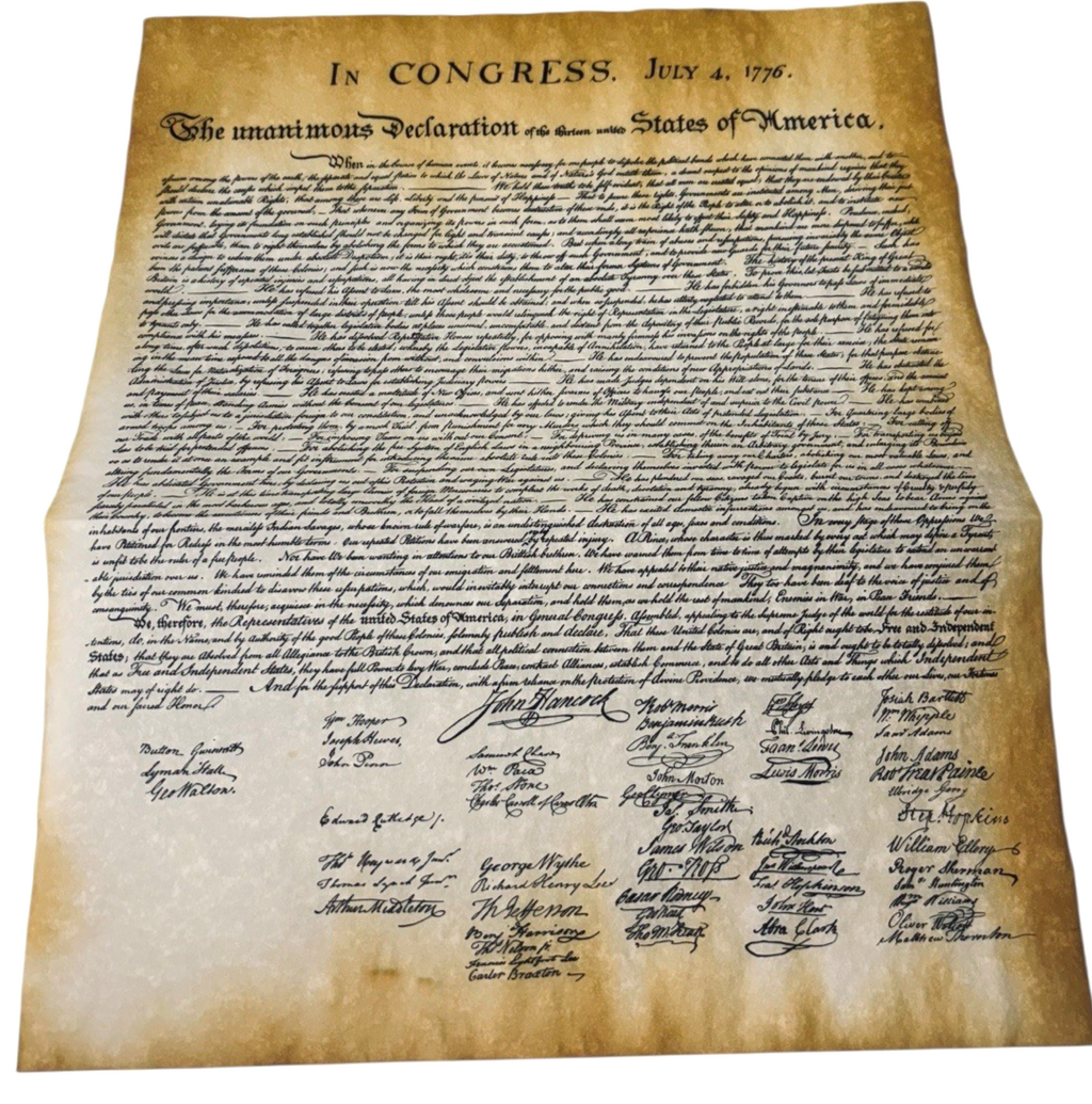 Complete Set of 4 American Historical Documents - Replicas in Original Package