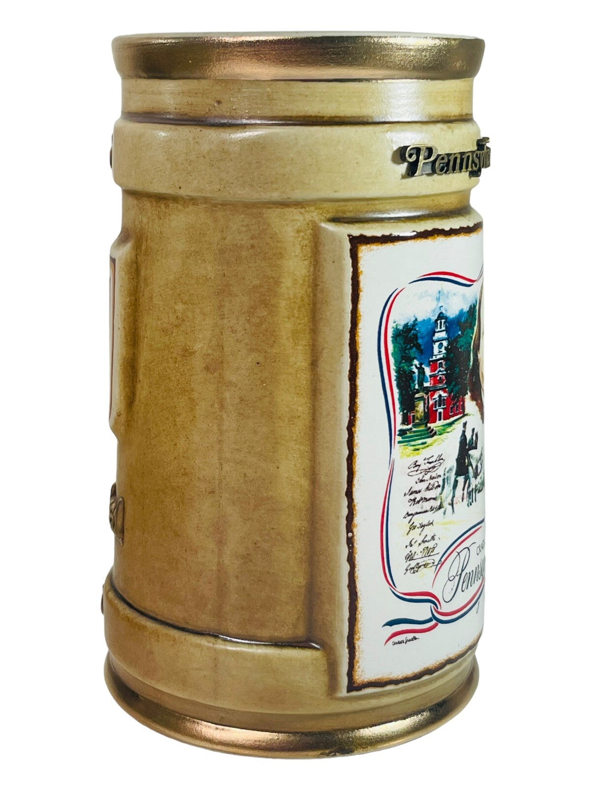Pennsylvania Stein Ceramic Mug USA 200 Years Celebration ~ Original/VINTAGE 1976