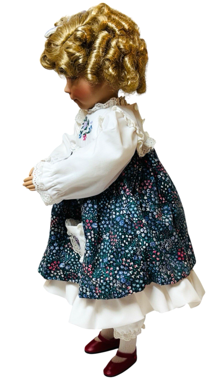 Dianna Effner Doll - Goldilocks 14" Tall - Porcelain (B29) Knowles