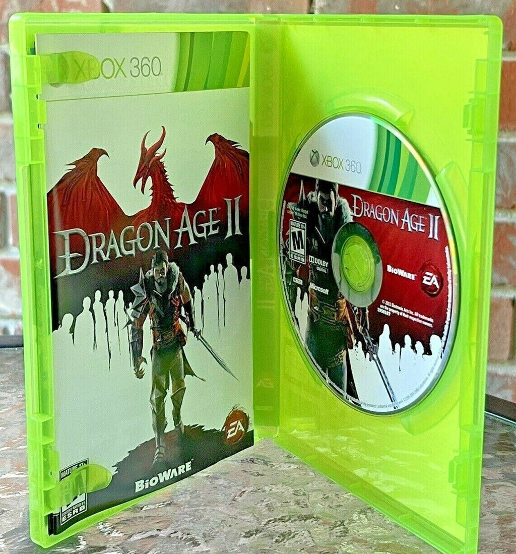 Dragon Age II Xbox 360 (2011 Microsoft) ~ Includes Booklet "MINT CONDITION"