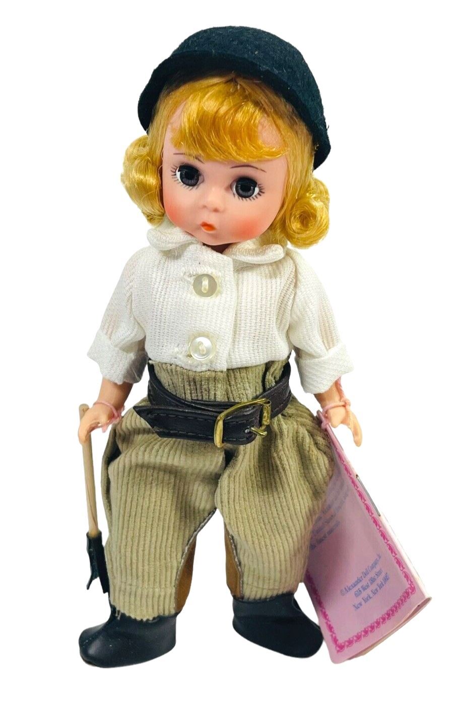 1980 Madame Alexander 8" Riding Habit #309 Miniature Showcase VINTAGE